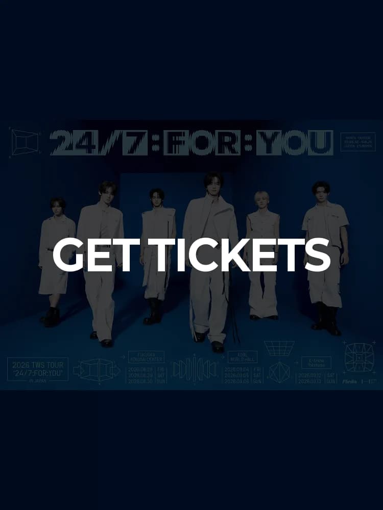 ［Global］ 2026 TWS TOUR ＇24/7:FOR:YOU＇ IN JAPAN — featuring TWS at K-Arena Yokohama, Seoul Sep 12, 2026