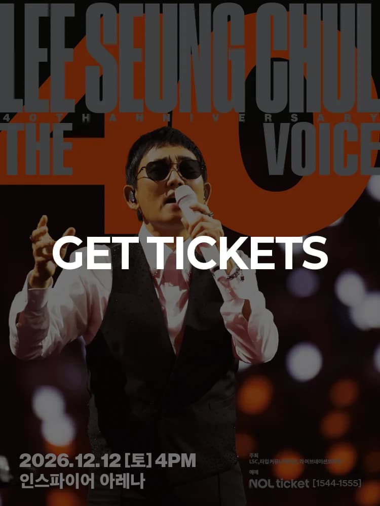 2026 Lee Seung-cheol 40th Anniversary Concert [THE VOICE: LEE SEUNG CHUL] - Incheon — at Inspire Arena, Incheon Dec 12, 2026