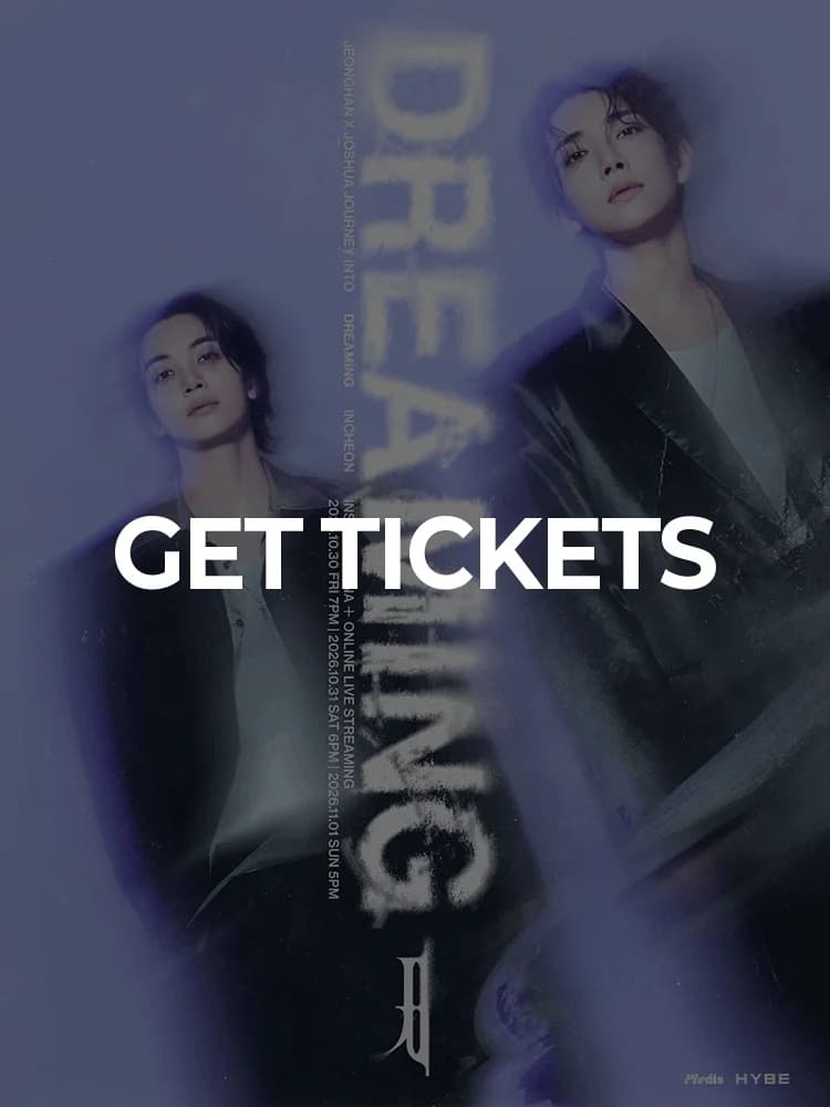 JEONGHAN X JOSHUA JOURNEY INTO ［DREAMING］ - INCHEON — at Inspire Arena, Incheon Oct 30, 2026