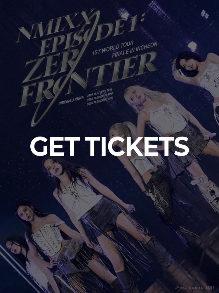 NMIXX 1ST WORLD TOUR 〈EPISODE 1: ZERO FRONTIER〉 FINALE IN INCHEON — featuring NMIXX at INSPIRE ARENA, Seoul Nov 27, 2026