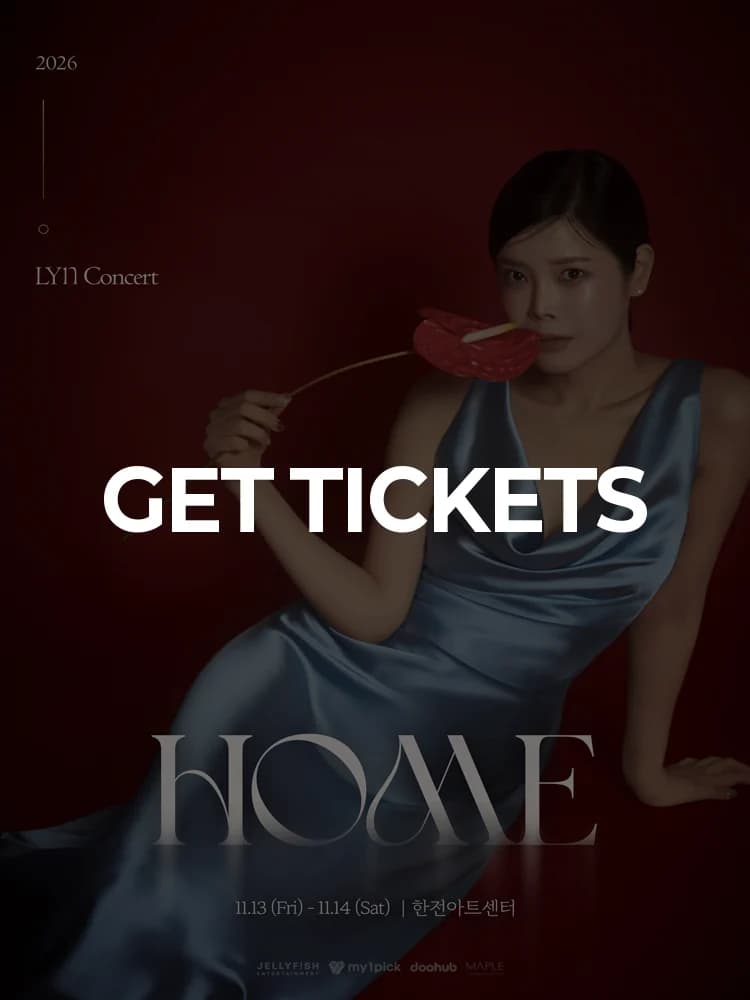 2026 LYn Concert 〈HOME〉 — at KEPCO Arts Center, Seoul Nov 13, 2026