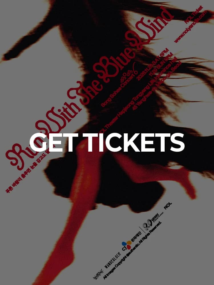 Song Sohee’s solo concert ‘When the blue wind dances, I run even with my eyes closed’ — at NOL Theater Hapjeong Dongyang Life Hall, Seoul Nov 28, 2026