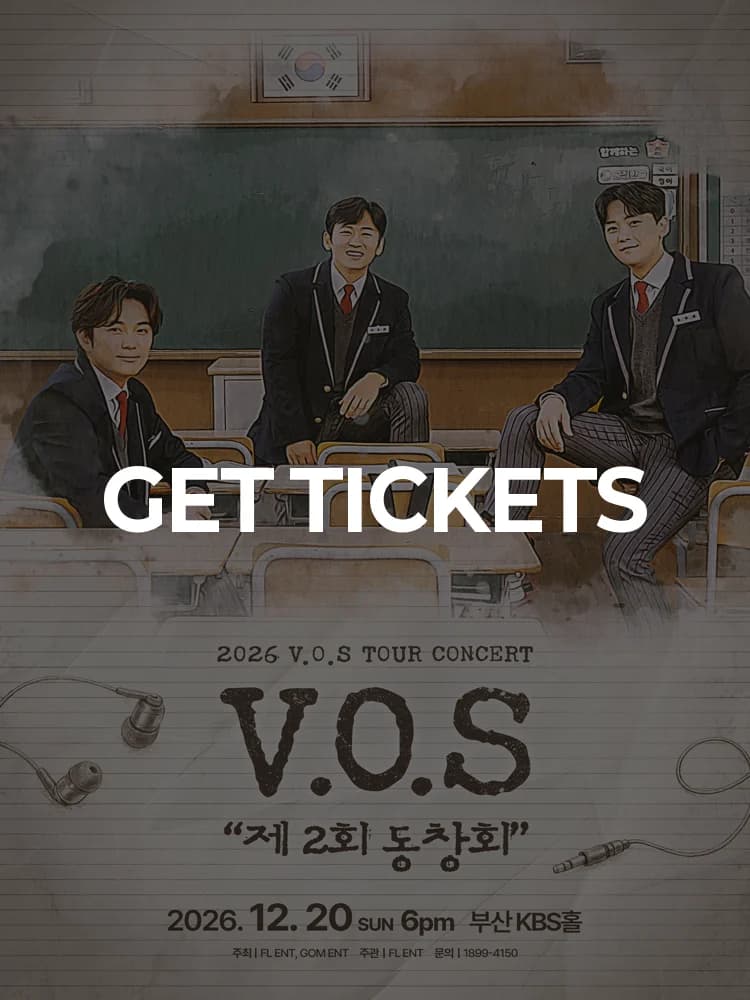 2026 V.O.S National Tour Concert “2nd Reunion” - Busan — at KBS Busan Hall, Busan Dec 20, 2026