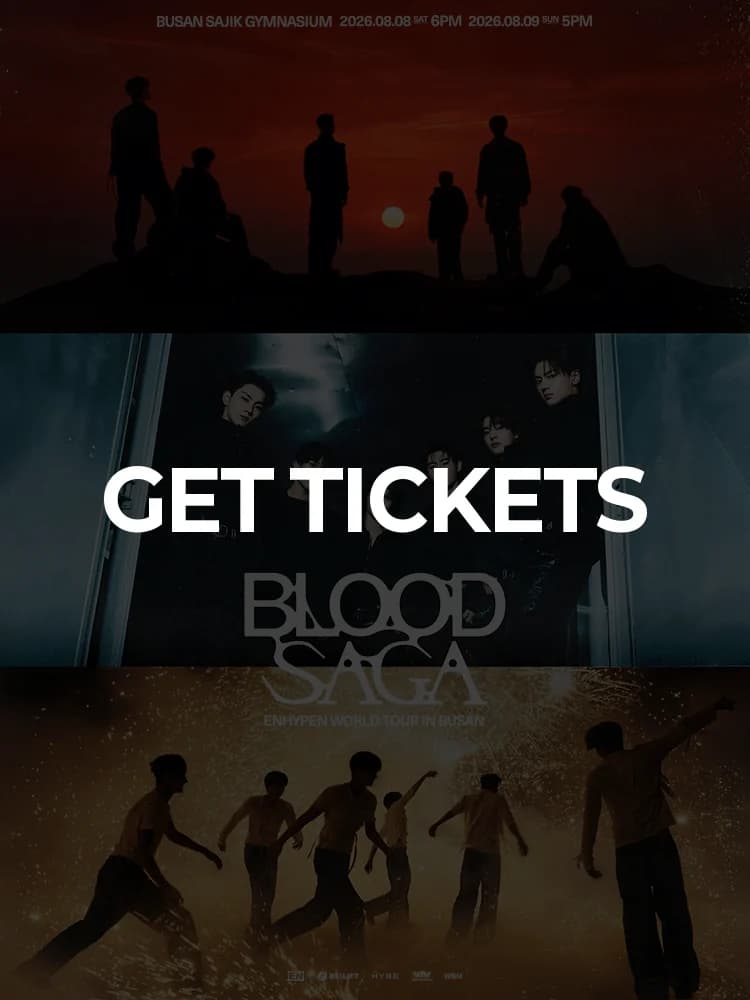 ENHYPEN WORLD TOUR ‘BLOOD SAGA’ IN BUSAN — featuring ENHYPEN at Busan Sajik Indoor Stadium, Busan Aug 8, 2026