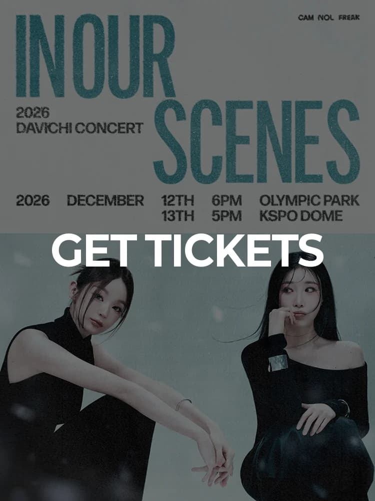 2026 DAVICHI CONCERT 〈IN OUR SCENES〉 — at KSPO DOME, Seoul Dec 12, 2026