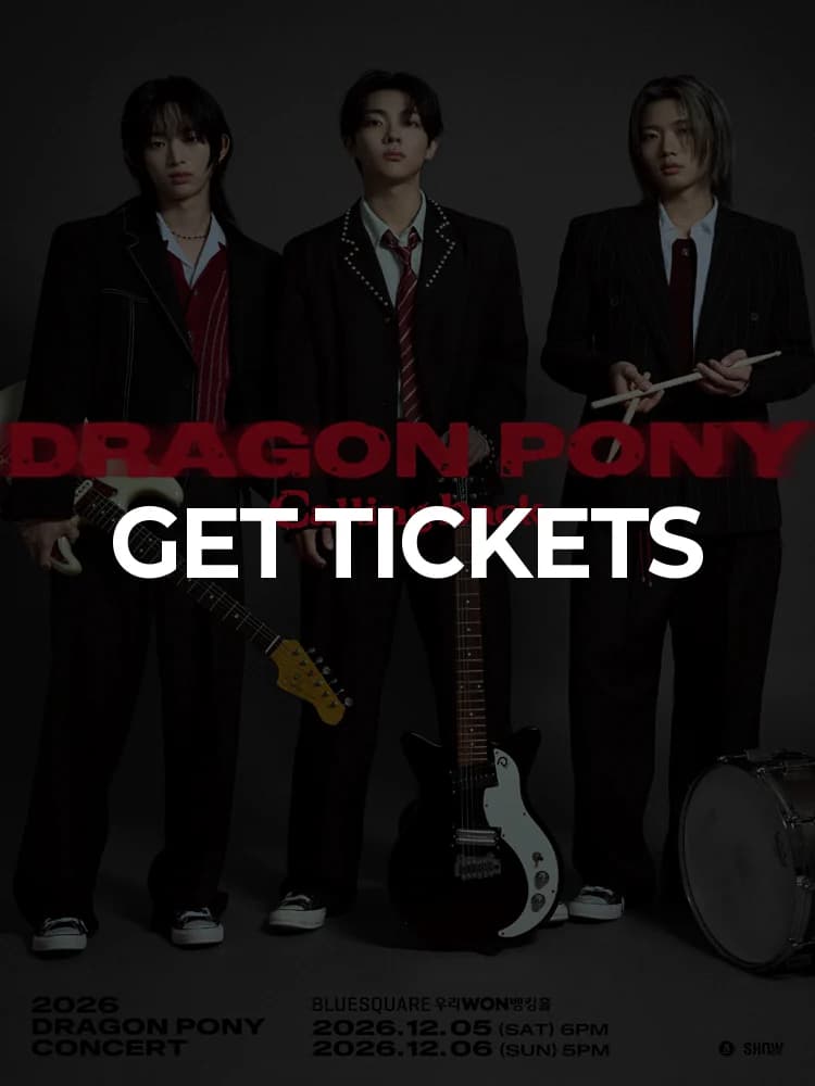 2026 Dragon Pony Concert ‘Calling back’ — featuring Dragon Pony at BLUESQUARE WOORI WON BANKING HALL, Seoul Dec 5, 2026